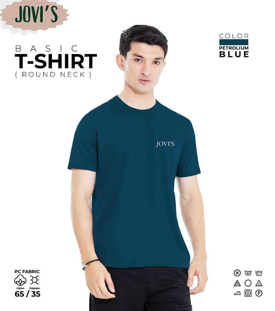 Jovi's Basic T-Shirt Round Neck
