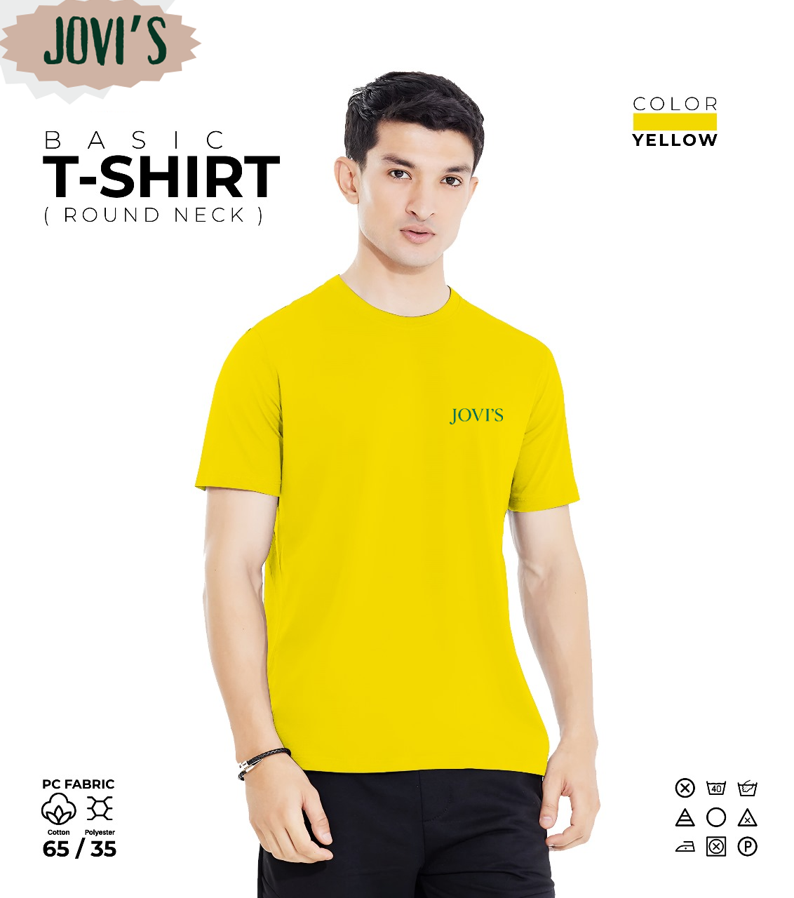 Jovi's Basic T-Shirt Round Neck